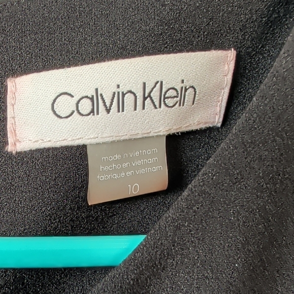 Calvin Klein Black Asymmetrical Dress - Picture 2 of 7